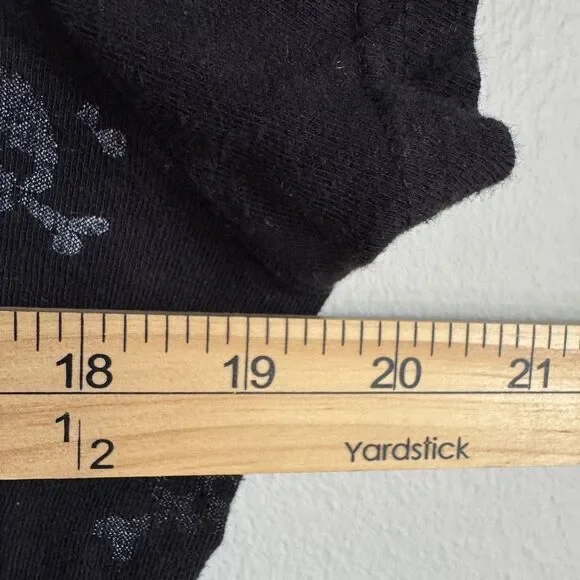 Y2K Twisted Courtesy Black White Skull T-Shirt Juniors XXL 19 y2k skull grunge - Picture 6 of 11